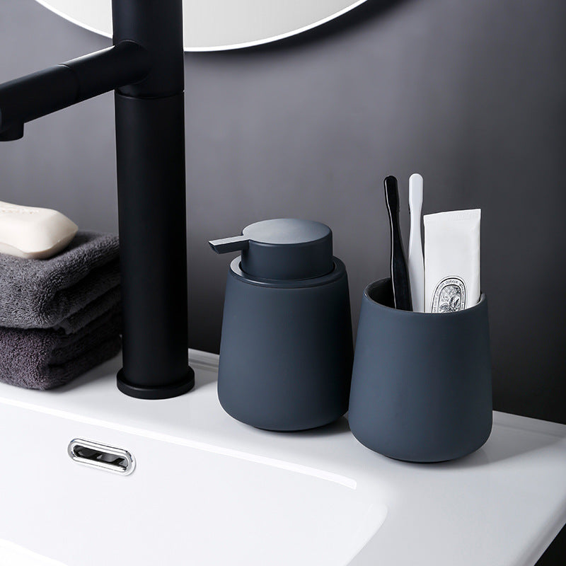 Distributeur de Savon Moderne en Céramique de Style Scandinave