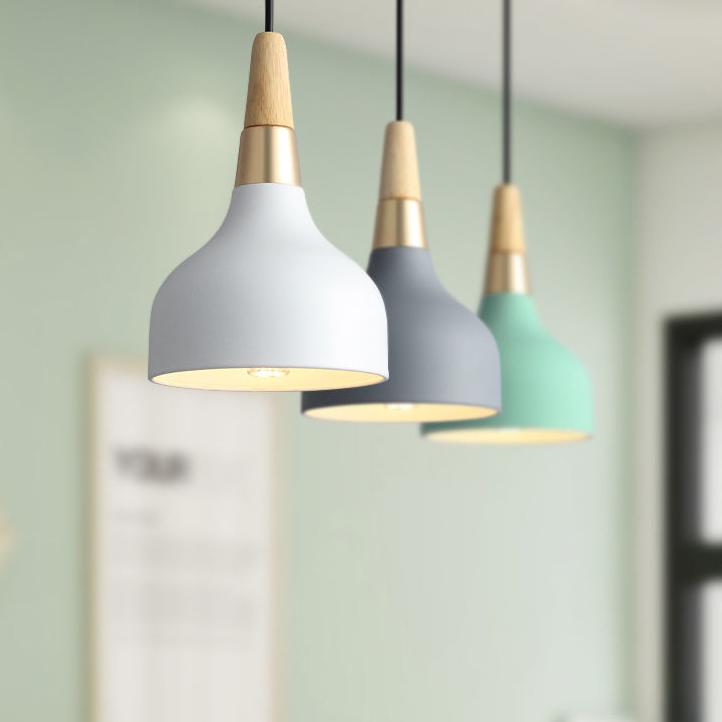 Suspension Macaron Moderne, 1 Lumière, Style Scandinave