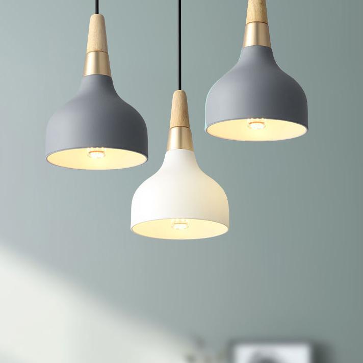 Suspension Macaron Moderne, 1 Lumière, Style Scandinave