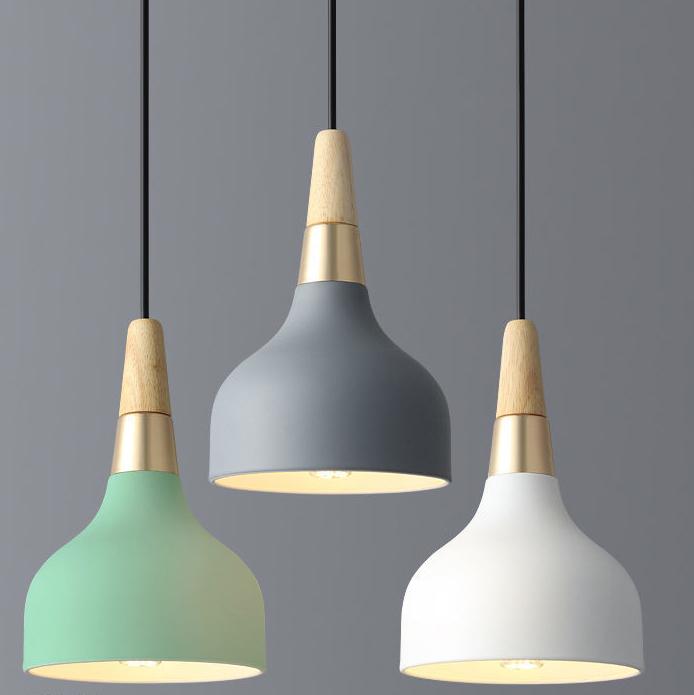 Suspension Macaron Moderne, 1 Lumière, Style Scandinave