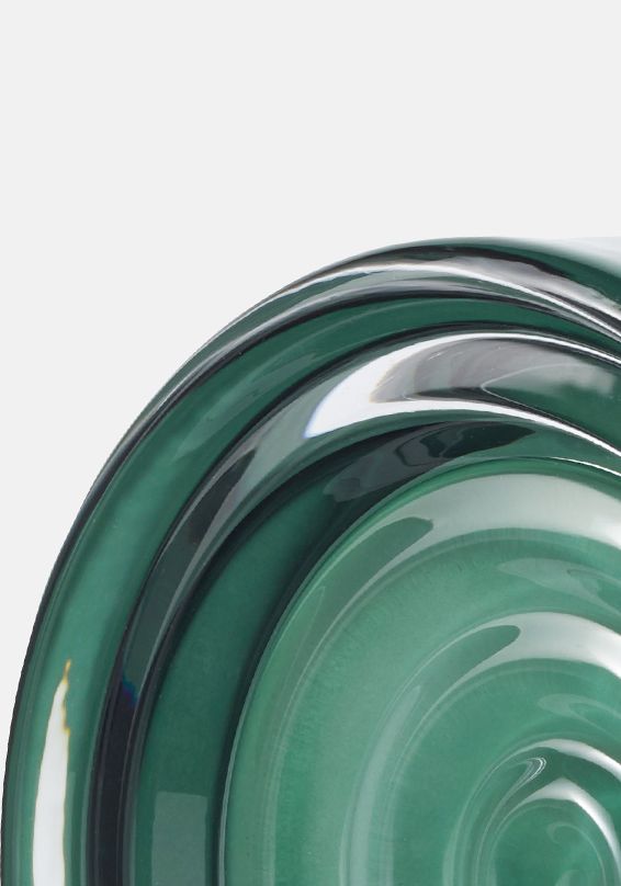 Applique Murale Ondulée en Verre Trempé – Résistante et Élégante pour l’Extérieur (IP65)
