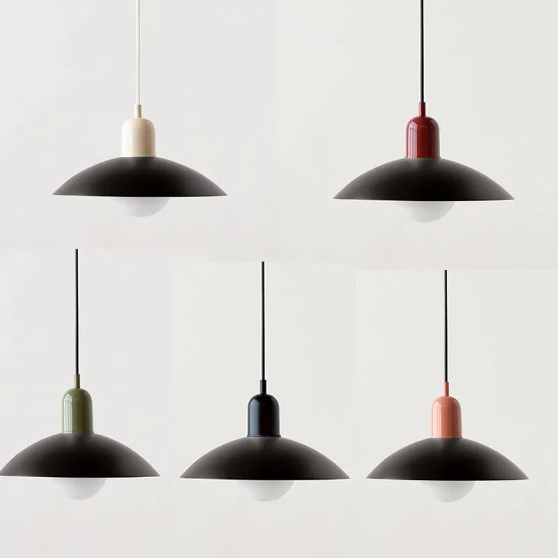 Macaron | Suspension Bauhaus en Verre Coloré – Éclairage Élégant et Moderne