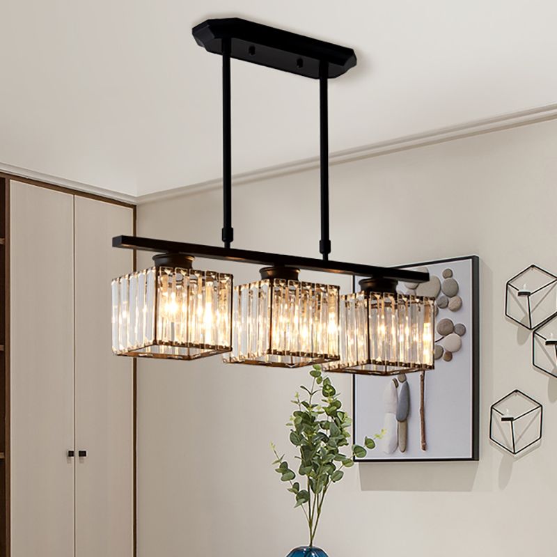 Lampes Suspendues Nordic | Designer à Multi-Têtes en Verre pour Îlot