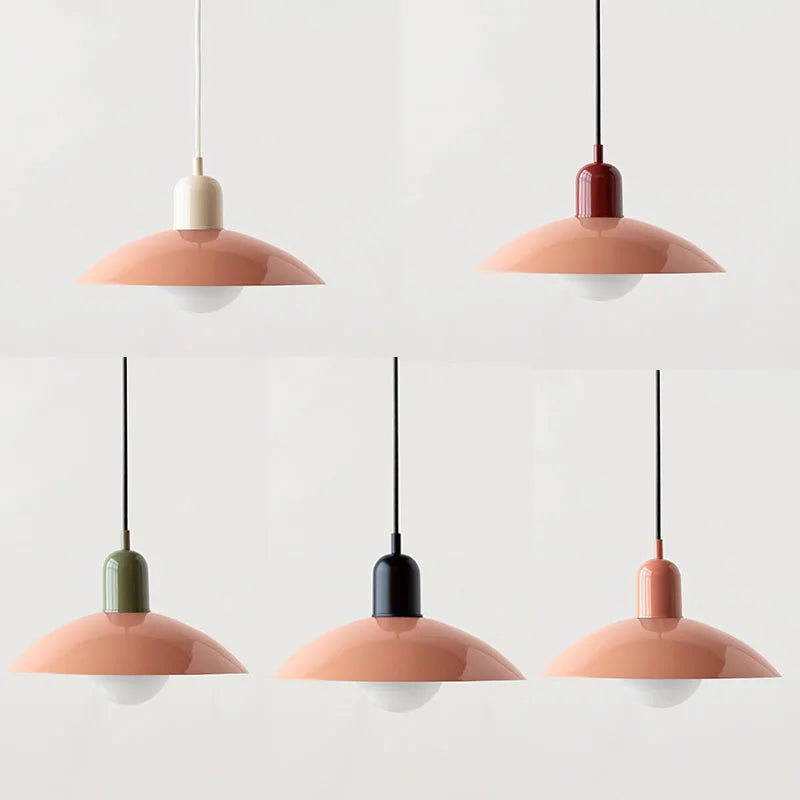 Macaron | Suspension Bauhaus en Verre Coloré – Éclairage Élégant et Moderne