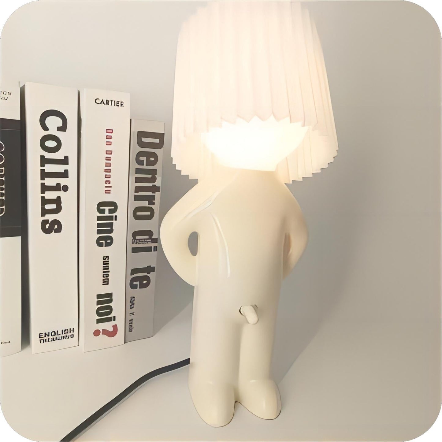 Lampe Sans Fil Amusante | Éclairage Original et Ludique