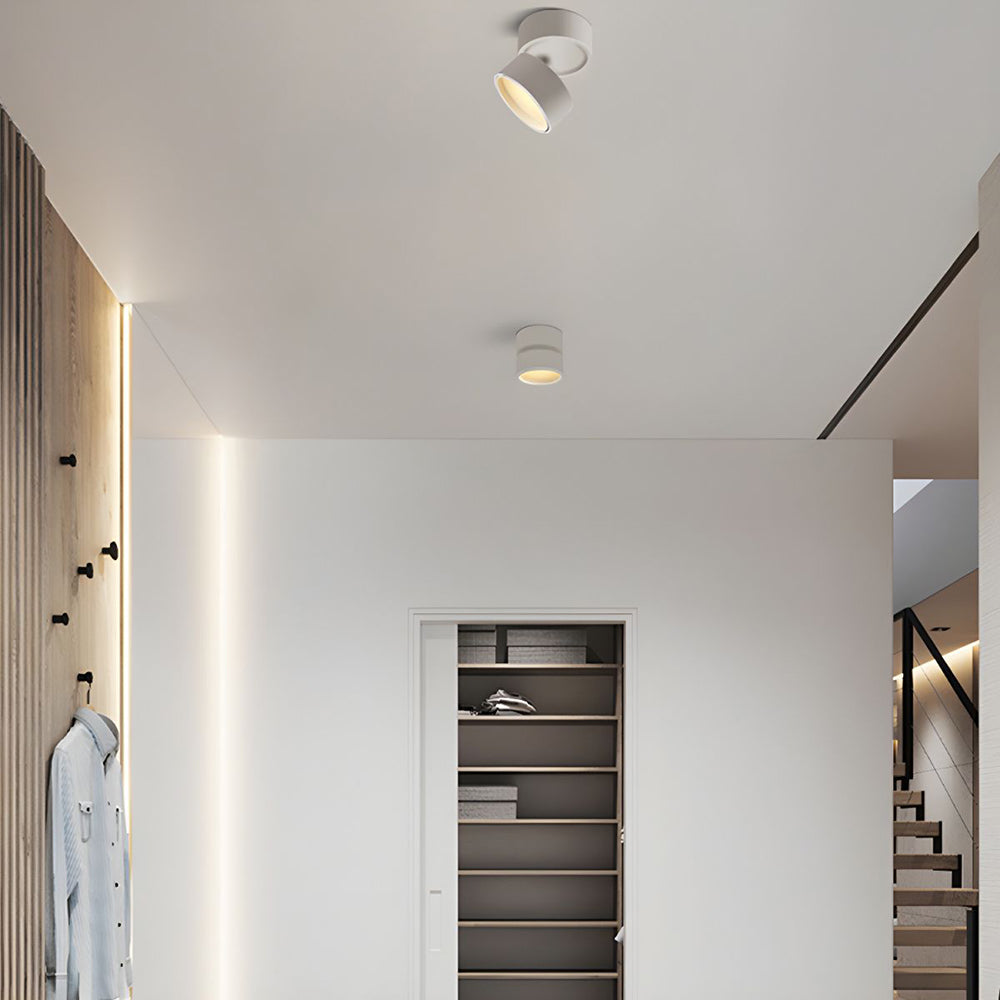 Plafonnier LED Orientable Moderne Mini 10 cm