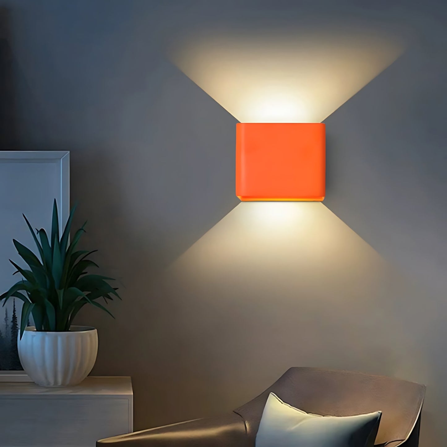 Applique Murale Carrée Hinterberg – Design Contemporain et Ambiance Moderne