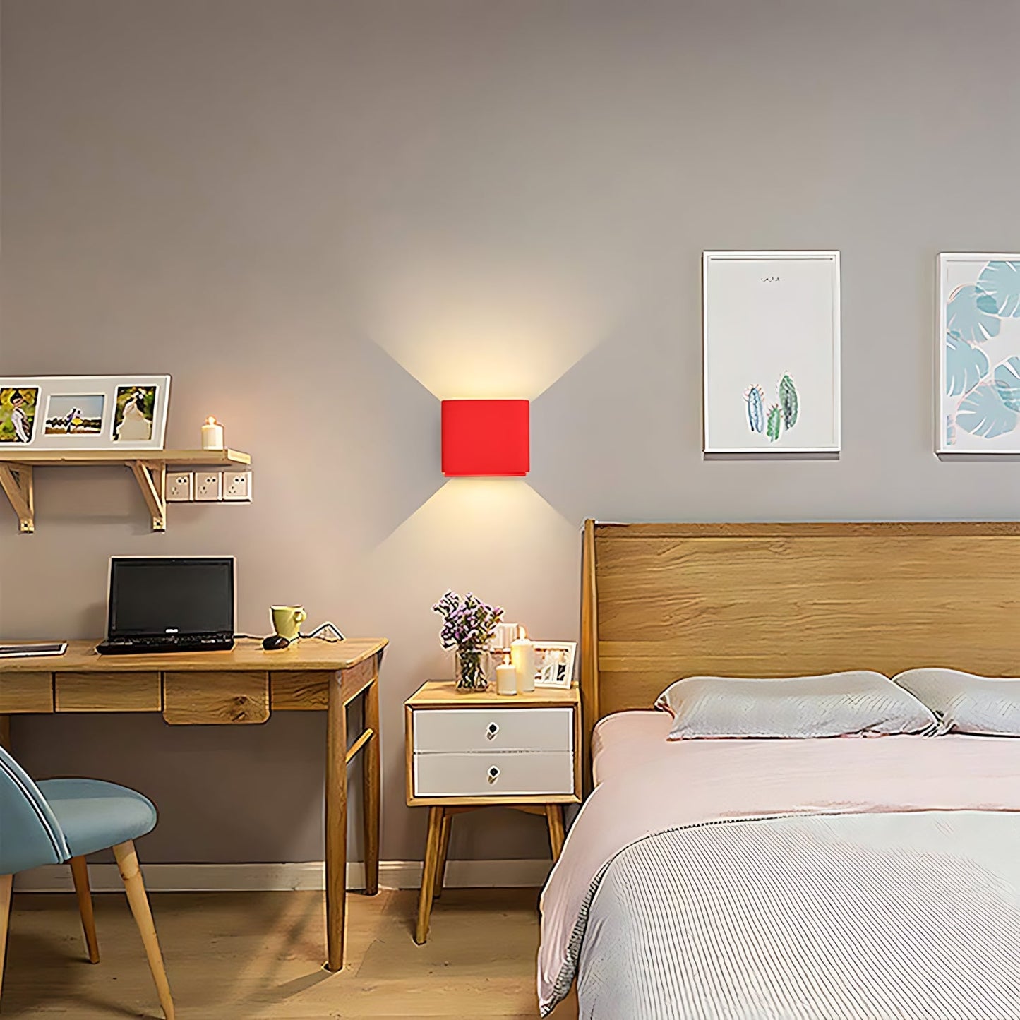 Applique Murale Carrée Hinterberg – Design Contemporain et Ambiance Moderne