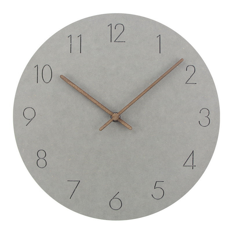 Horloge Murale Silencieuse Scandinave Minimaliste – 29 cm