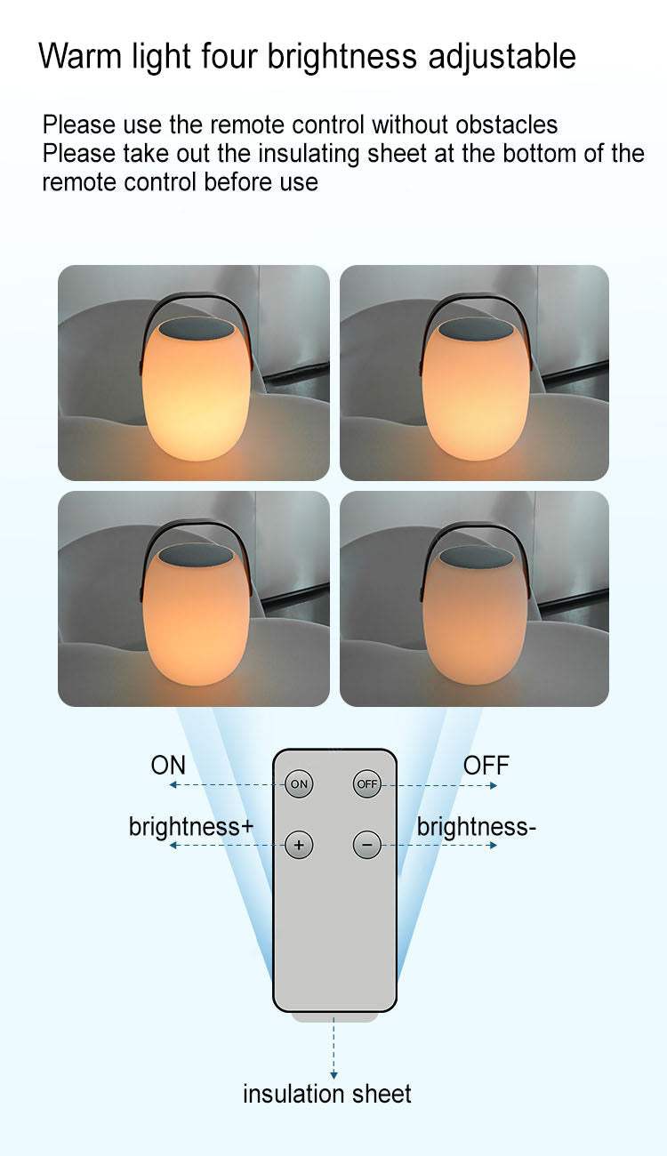Lampe LED Solaire Portable Étanche Panier Extérieur