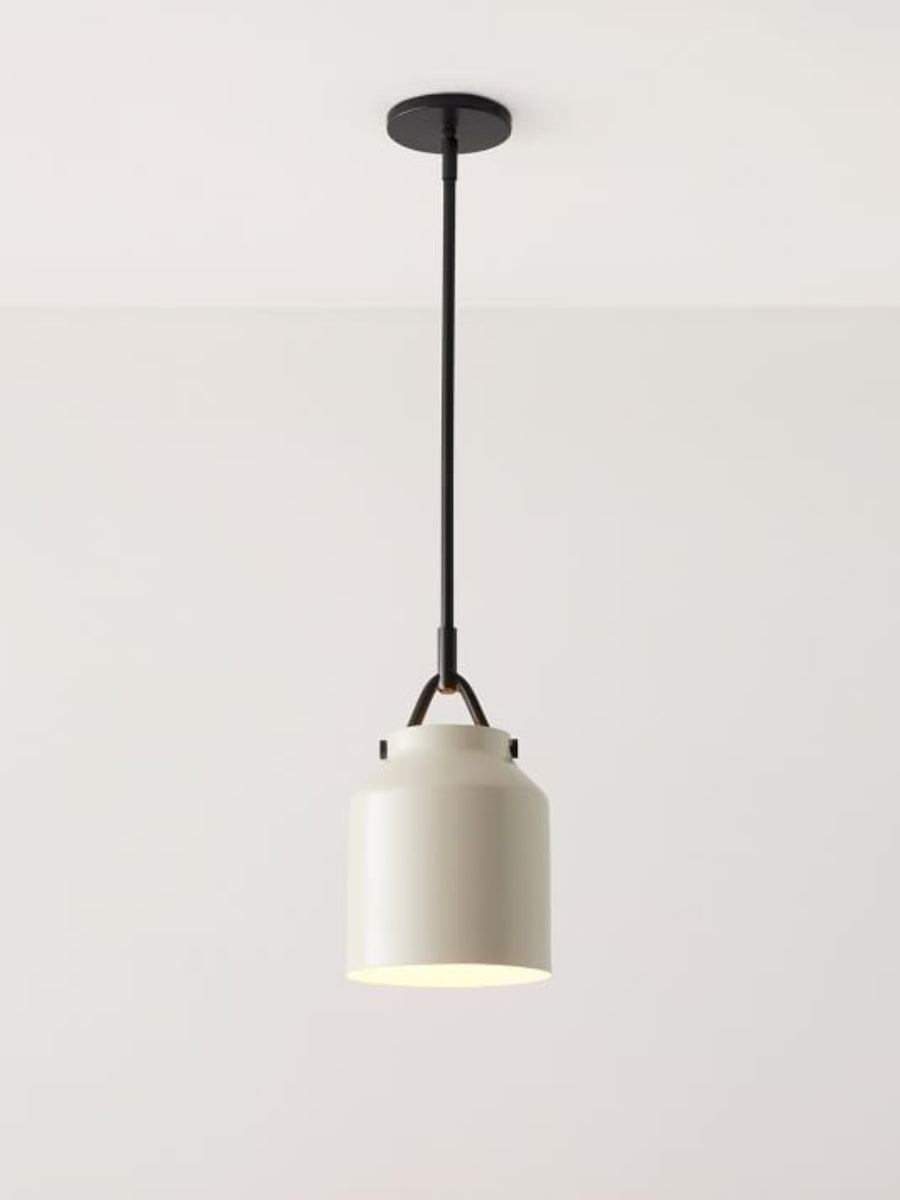 Suspension Nordique Métal Minimaliste Verre Dépoli