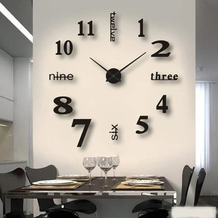 Horloge Murale Design Original – Élégance Moderne pour Sublimer Vos Murs