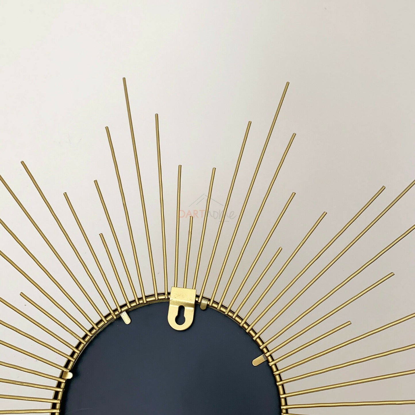 Miroir Soleil Doré en Métal 60cm – Style Vintage