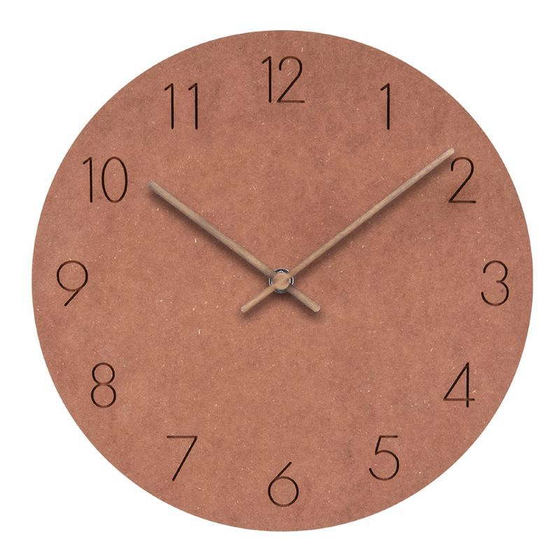 Horloge Murale Silencieuse Scandinave Minimaliste – 29 cm