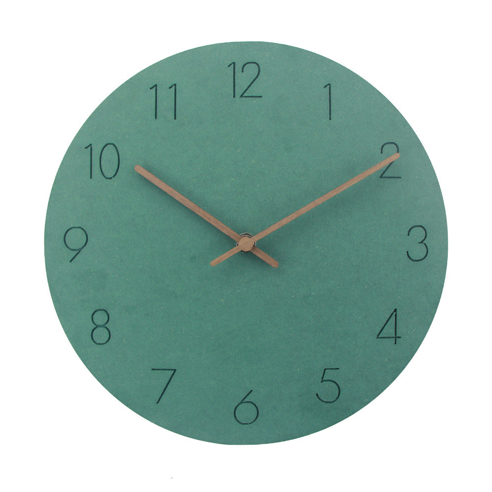 Horloge Murale Silencieuse Scandinave Minimaliste – 29 cm