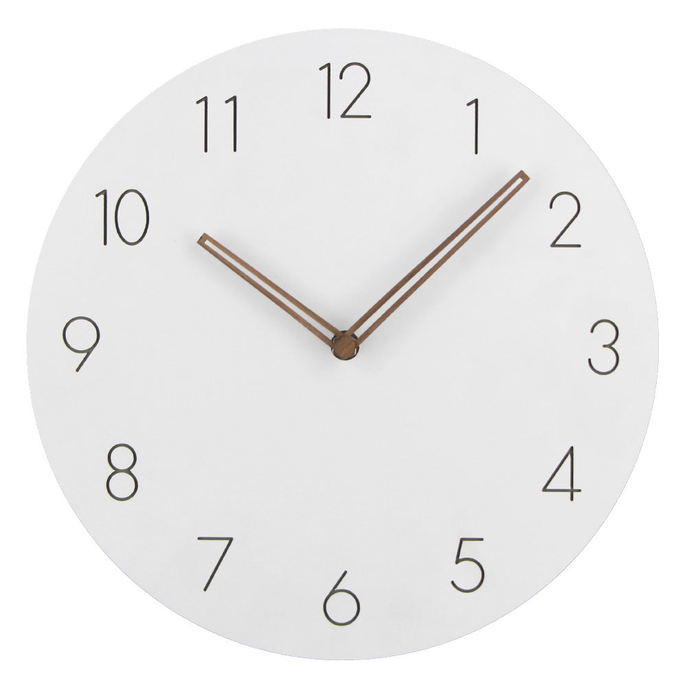 Horloge Murale Silencieuse Scandinave Minimaliste – 29 cm