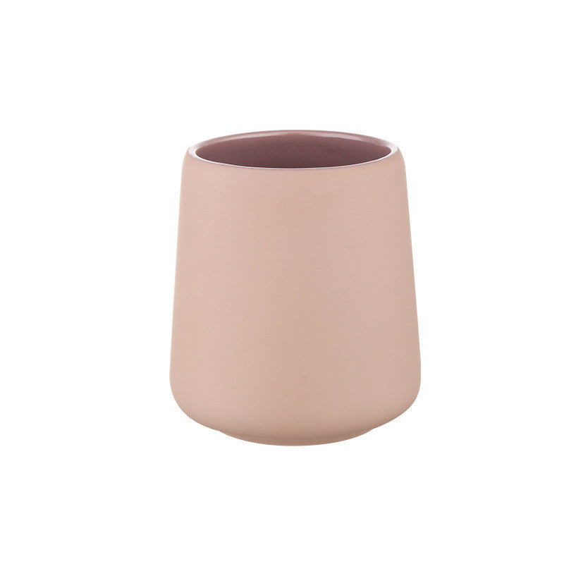 Distributeur de Savon Moderne en Céramique de Style Scandinave