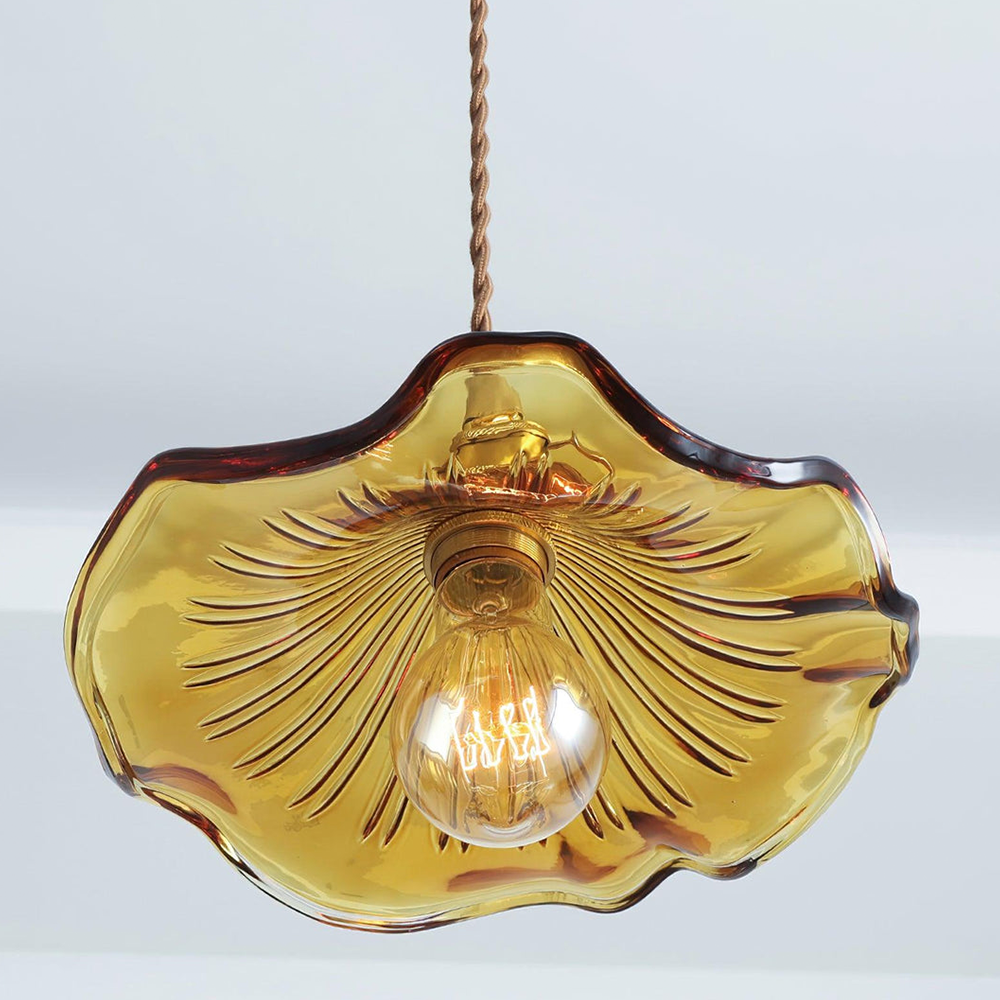 Lampe Fleur d'Hibiscus Élégante | Éclairage Tropical et Raffiné