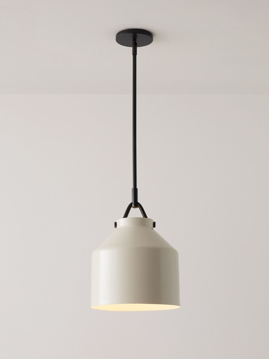 Suspension Nordique Métal Minimaliste Verre Dépoli