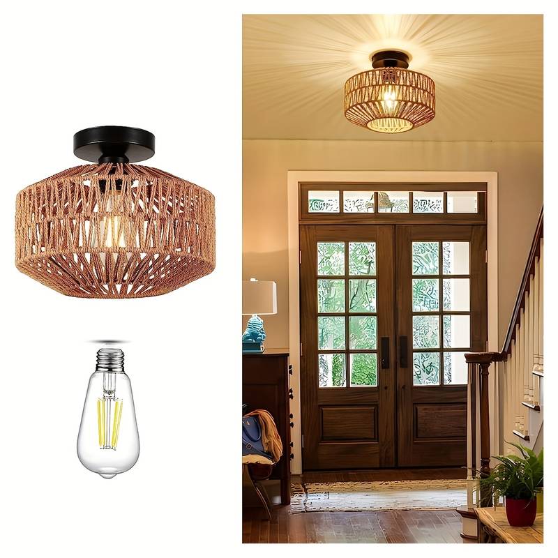 Lampe de Plafond Bohémienne Éclairage Bohème Élégant pour Votre Intérieur
