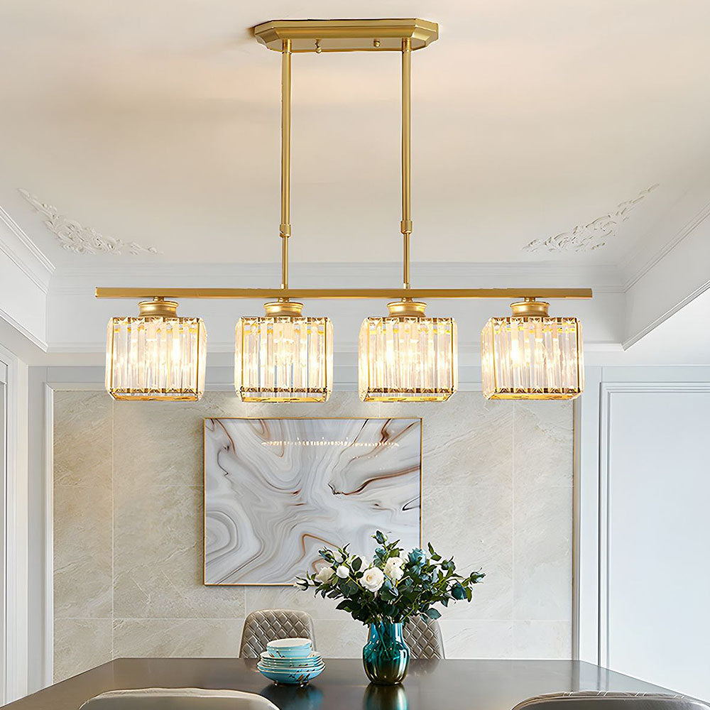Lampes Suspendues Nordic | Designer à Multi-Têtes en Verre pour Îlot