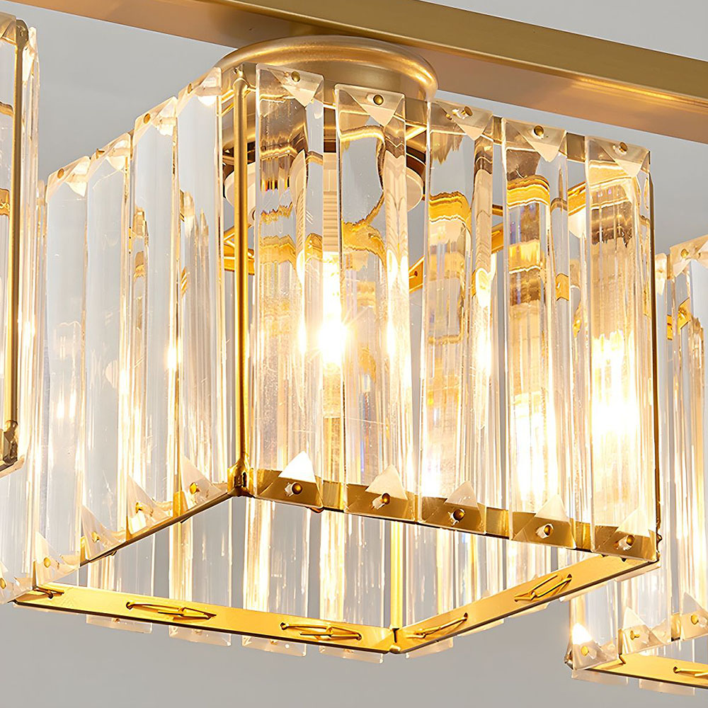 Lampes Suspendues Nordic | Designer à Multi-Têtes en Verre pour Îlot