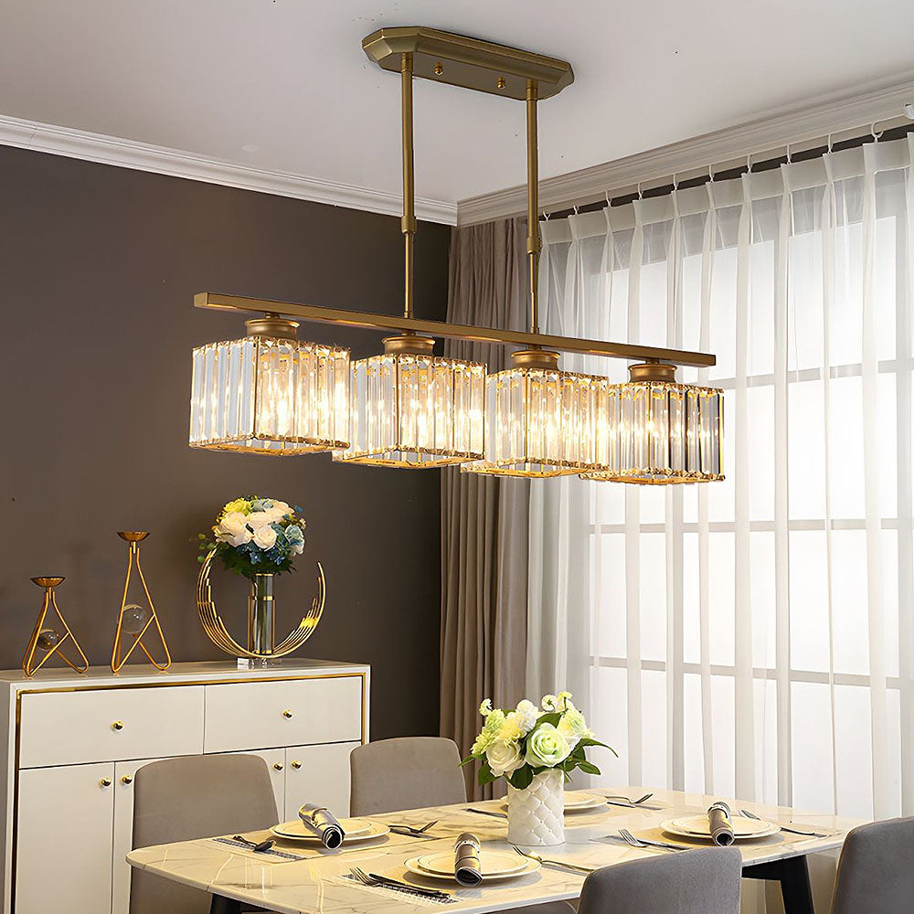 Lampes Suspendues Nordic | Designer à Multi-Têtes en Verre pour Îlot