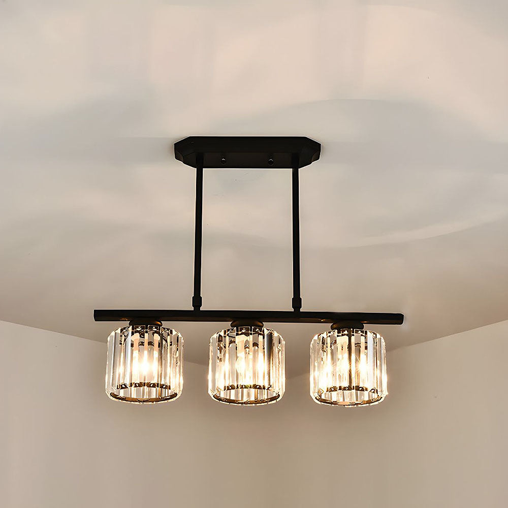 Lampes Suspendues Nordic | Designer à Multi-Têtes en Verre pour Îlot