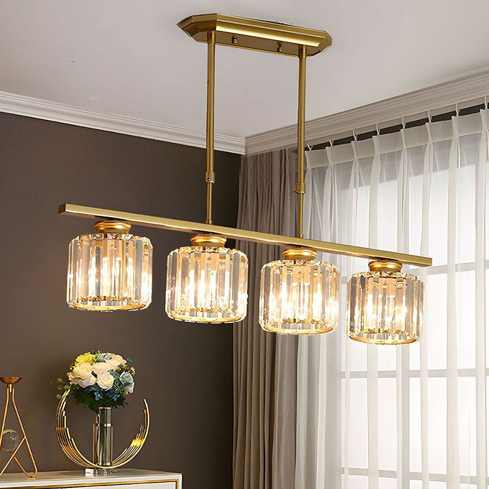 Lampes Suspendues Nordic | Designer à Multi-Têtes en Verre pour Îlot