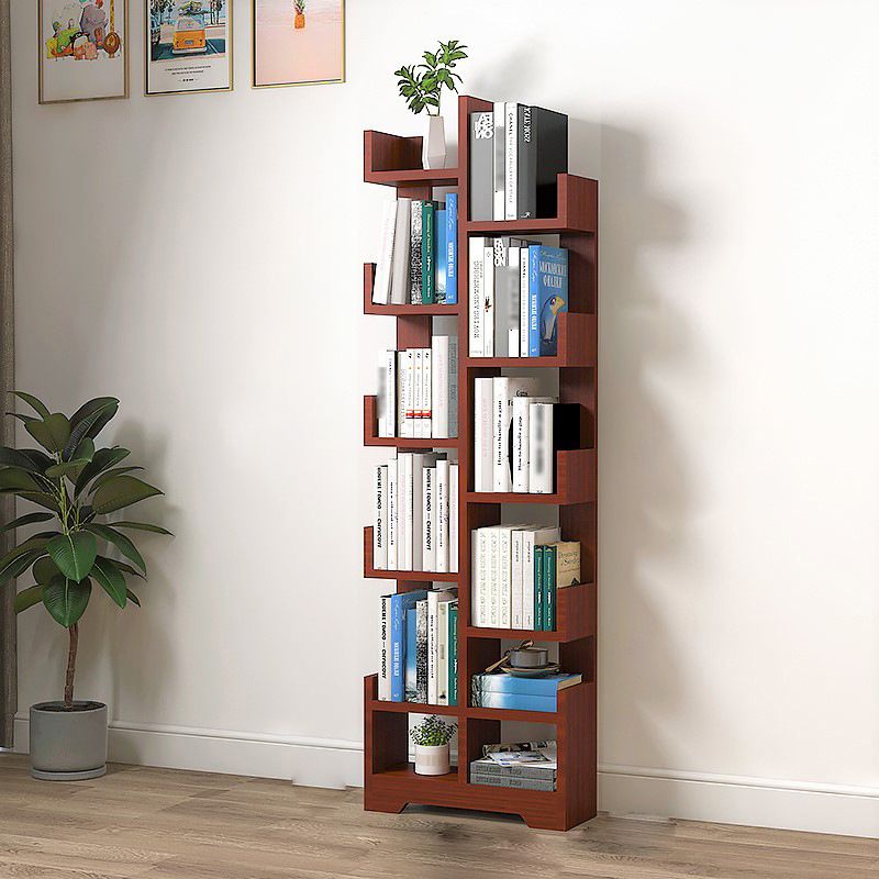 Étagère Géométrique Bois Scandinave Verticale