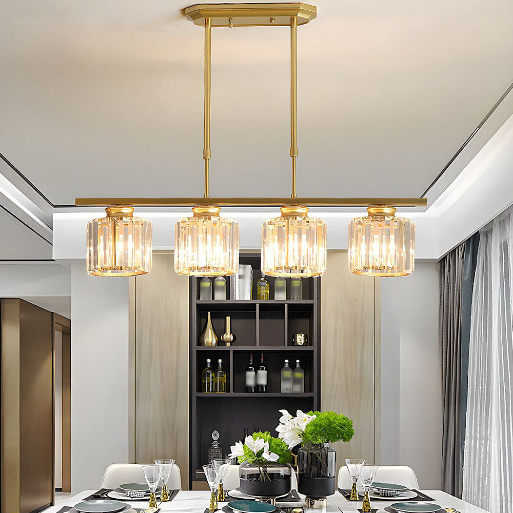 Lampes Suspendues Nordic | Designer à Multi-Têtes en Verre pour Îlot