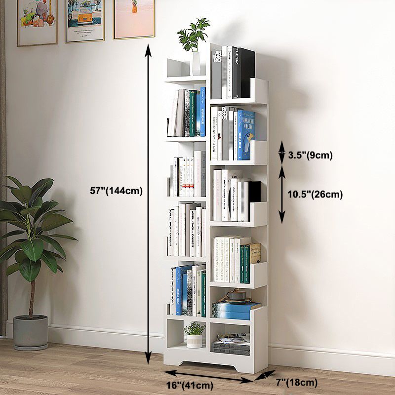 Étagère Géométrique Bois Scandinave Verticale