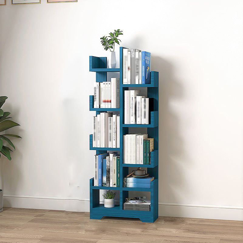 Étagère Géométrique Bois Scandinave Verticale