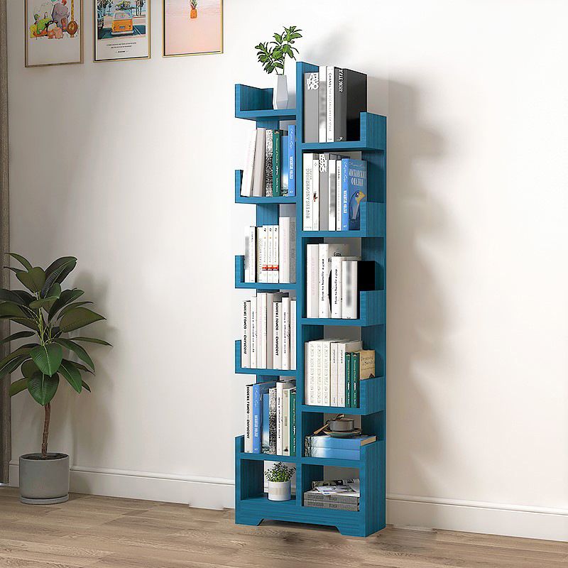 Étagère Géométrique Bois Scandinave Verticale