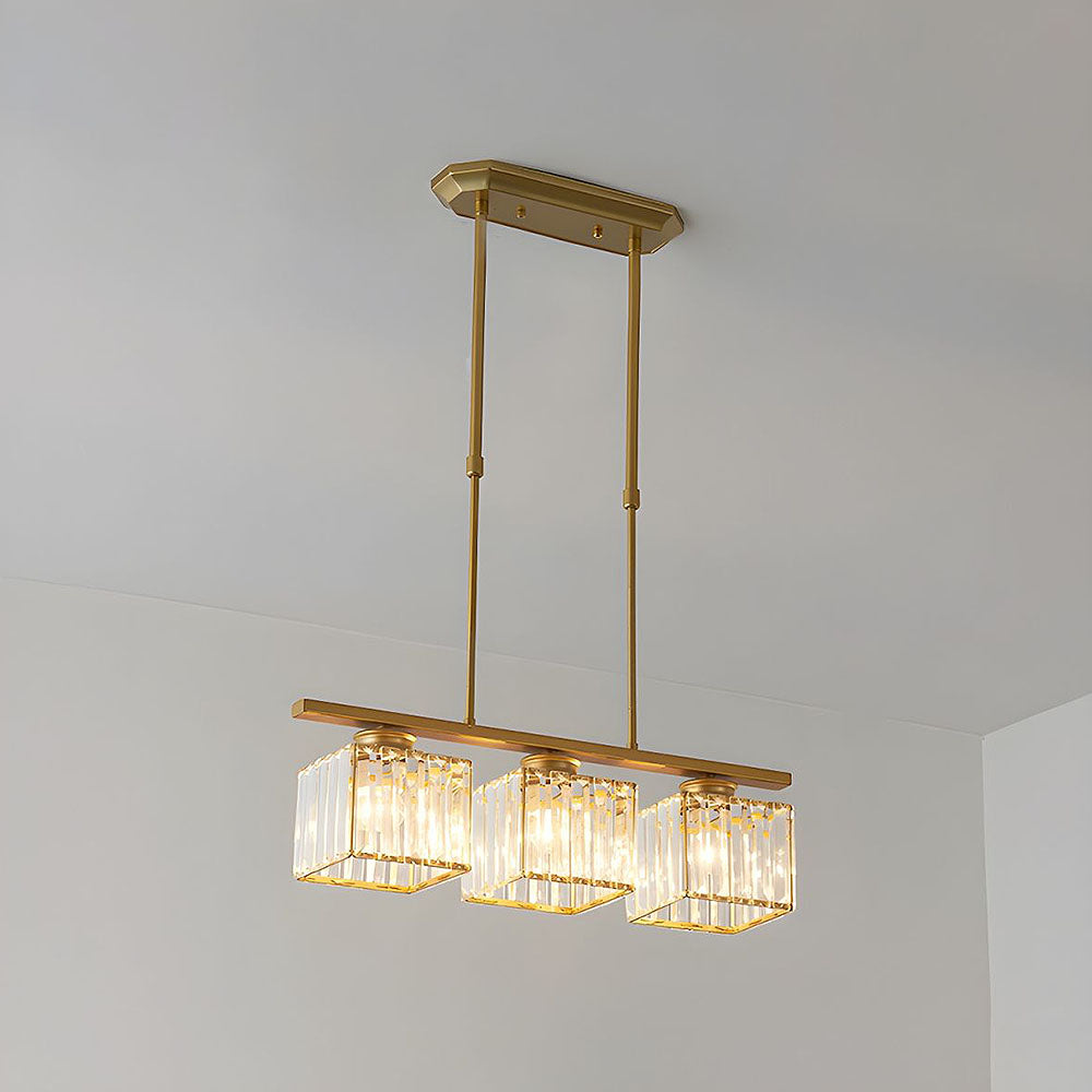 Lampes Suspendues Nordic | Designer à Multi-Têtes en Verre pour Îlot