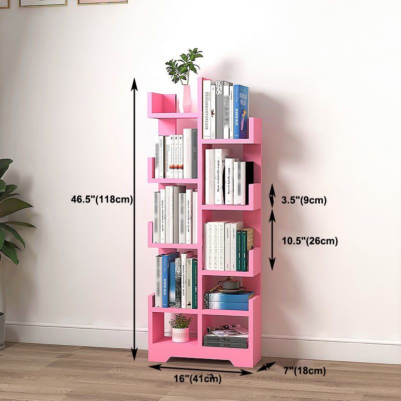 Étagère Géométrique Bois Scandinave Verticale