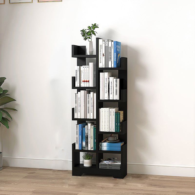 Étagère Géométrique Bois Scandinave Verticale