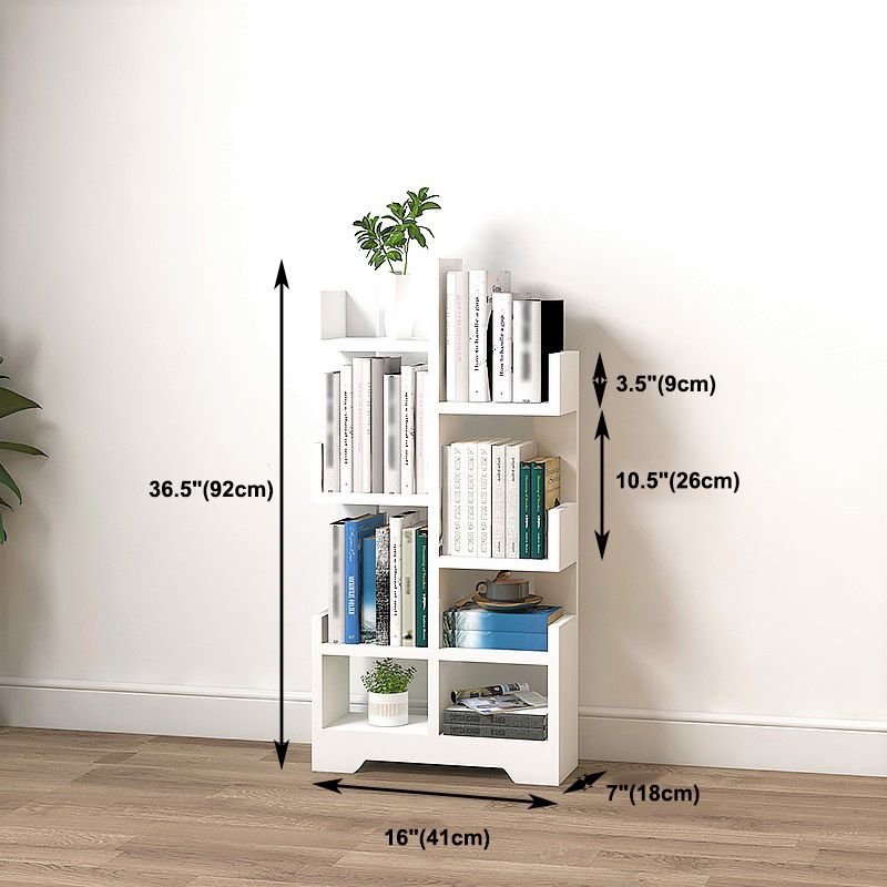 Étagère Géométrique Bois Scandinave Verticale