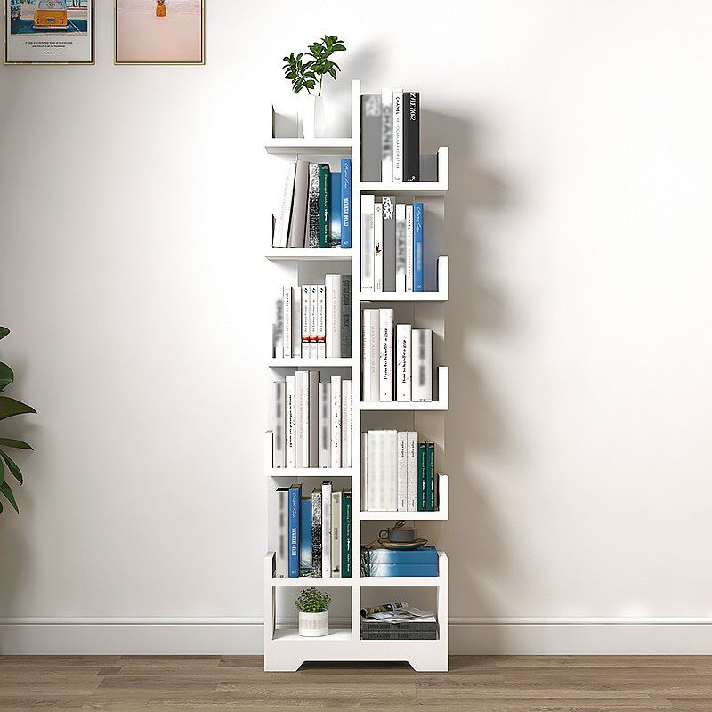 Étagère Géométrique Bois Scandinave Verticale