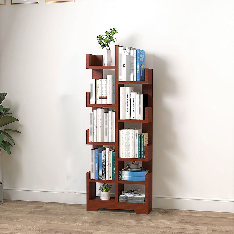 Étagère Géométrique Bois Scandinave Verticale