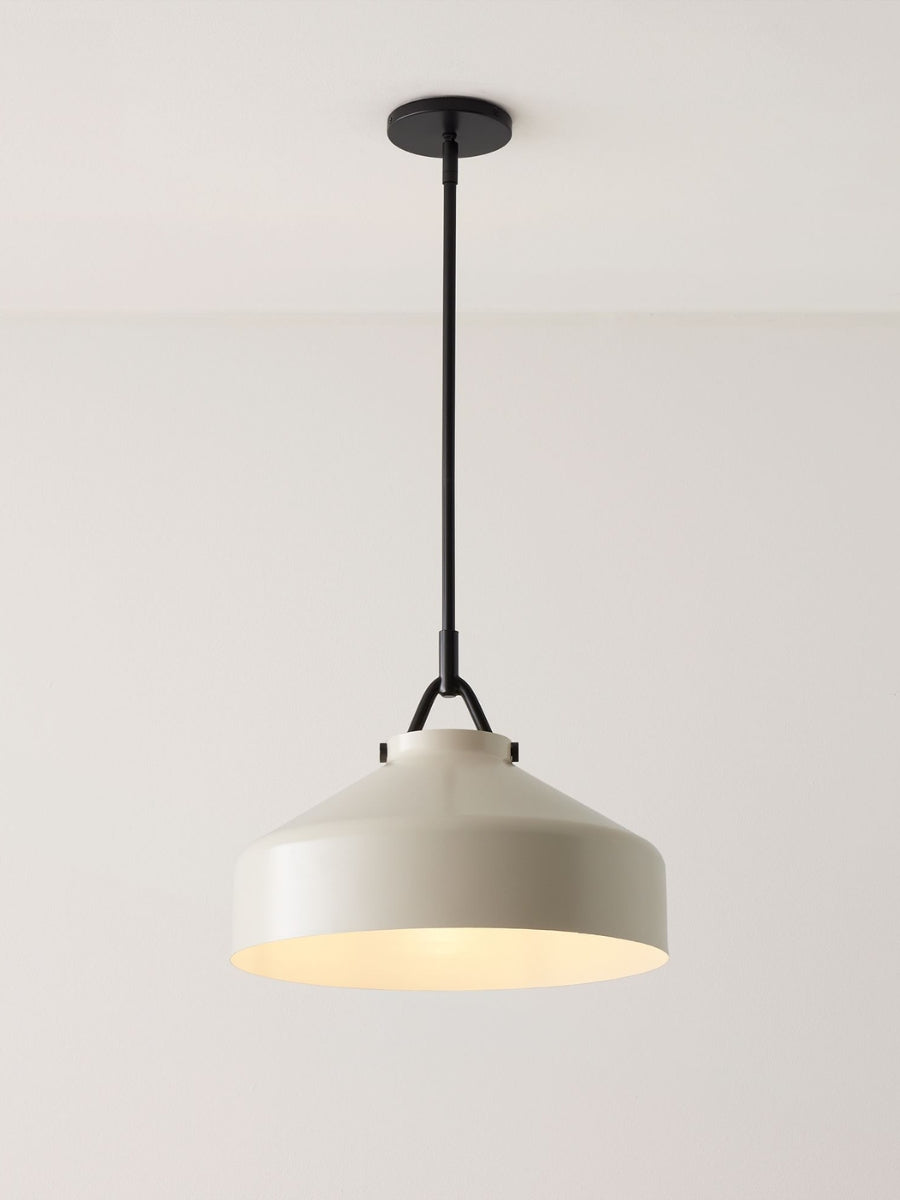 Suspension Nordique Métal Minimaliste Verre Dépoli