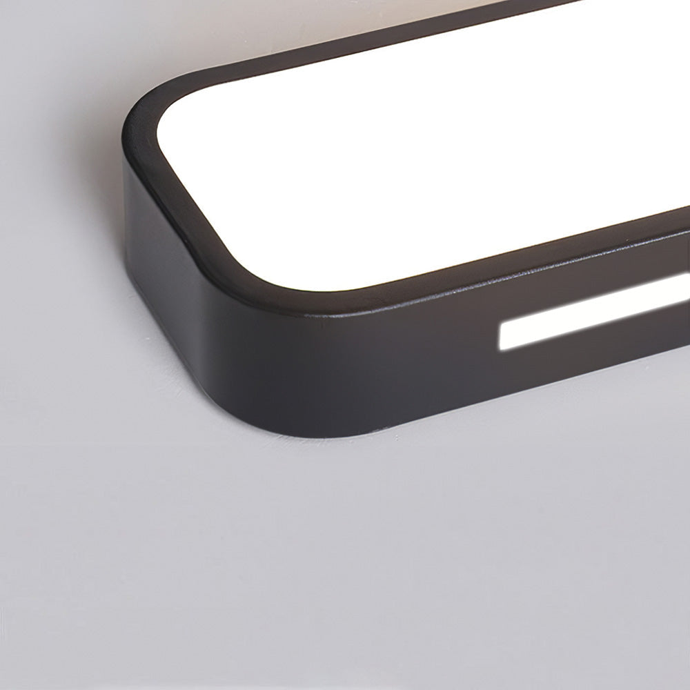 Plafonnier LED Long Minimaliste Nordique Salon/Chambre