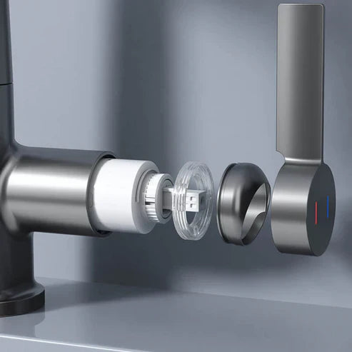 Robinet de Cuisine Flexible avec Indicateur de Température – Polyvalent, Économique et Facile à Installer