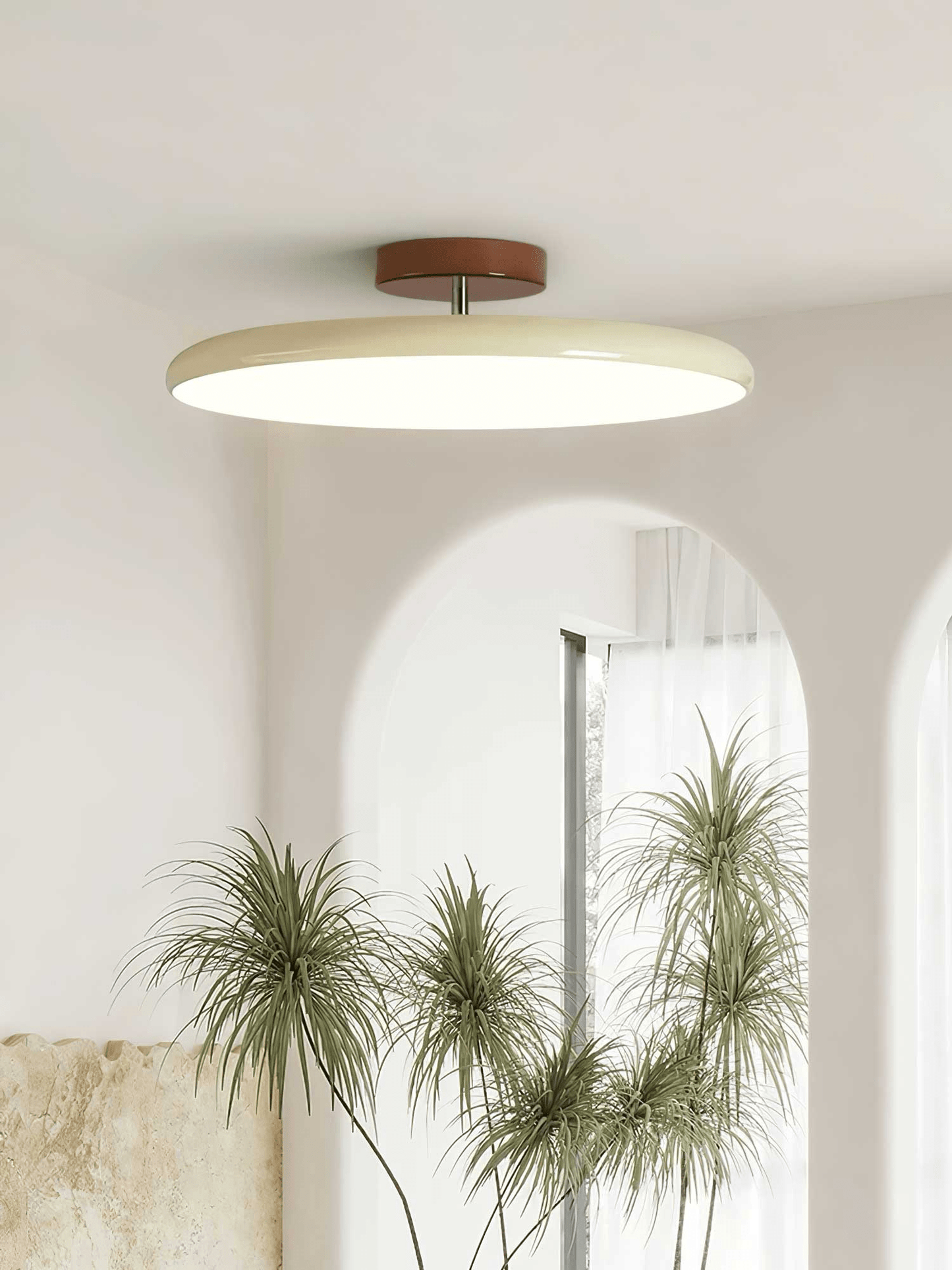 Plafonnier LED Réglable Métal Rond Intérieur
