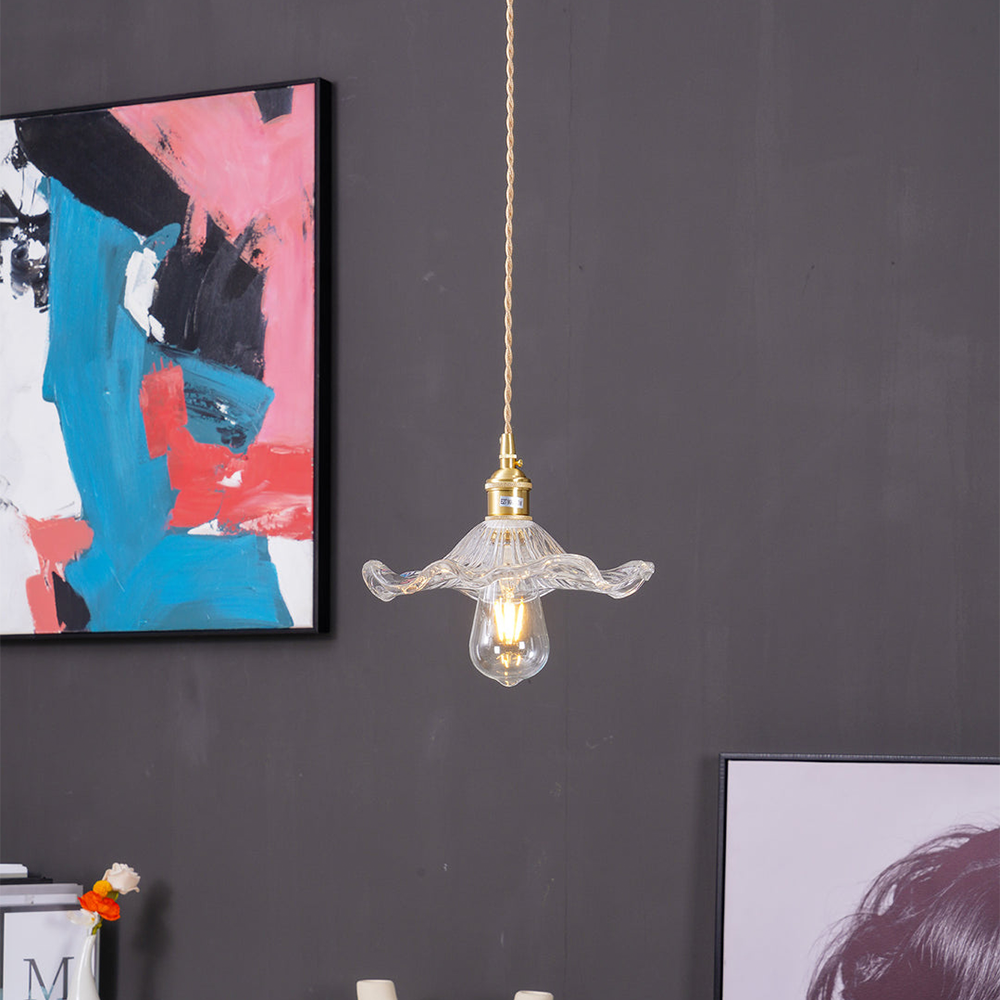 Lampe Fleur d'Hibiscus Élégante | Éclairage Tropical et Raffiné