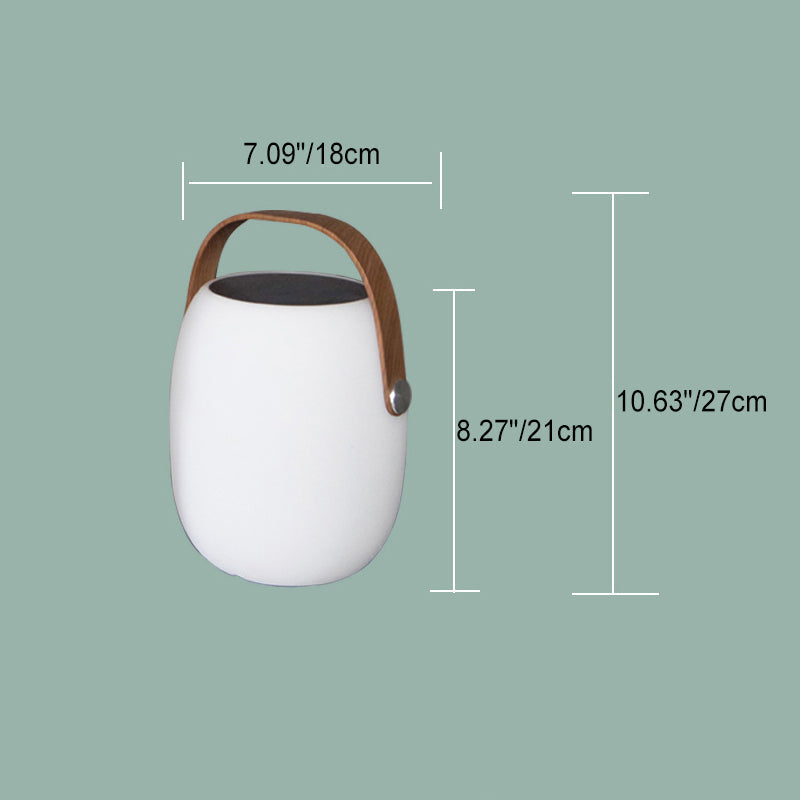 Lampe LED Solaire Portable Étanche Panier Extérieur