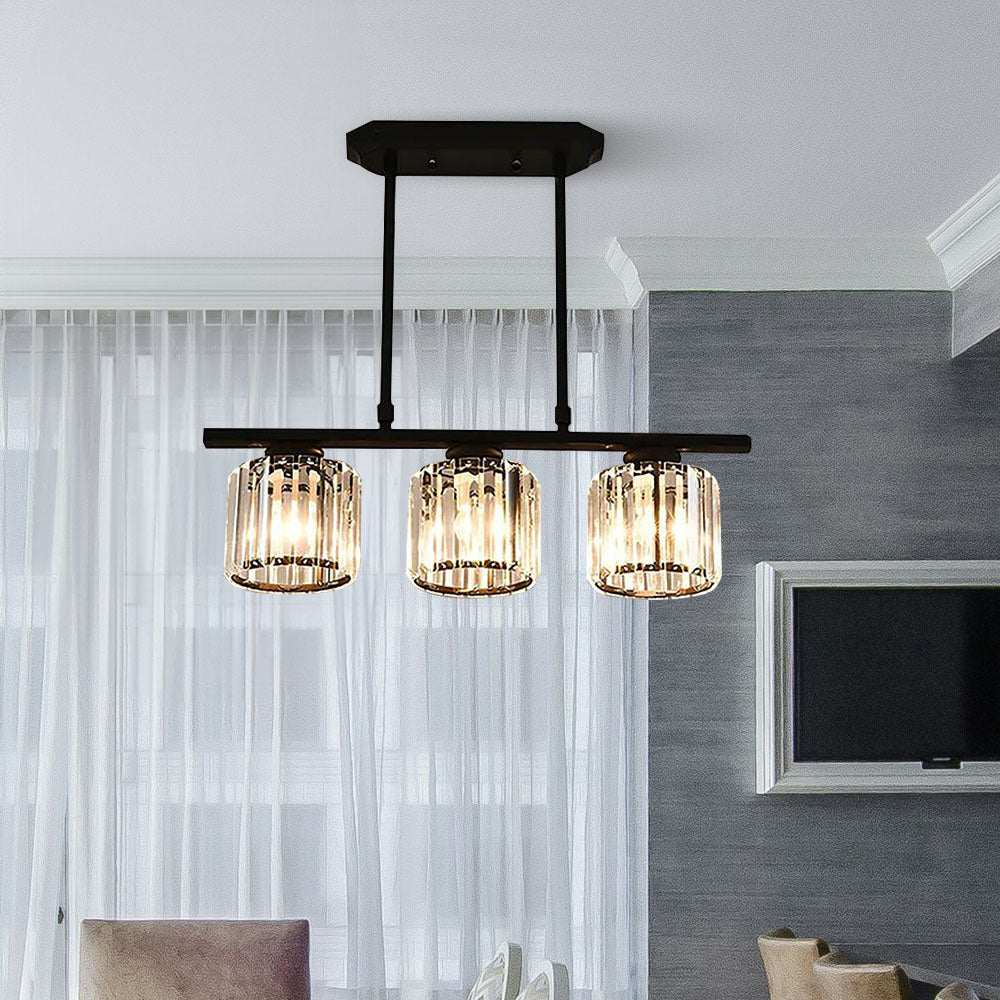Lampes Suspendues Nordic | Designer à Multi-Têtes en Verre pour Îlot