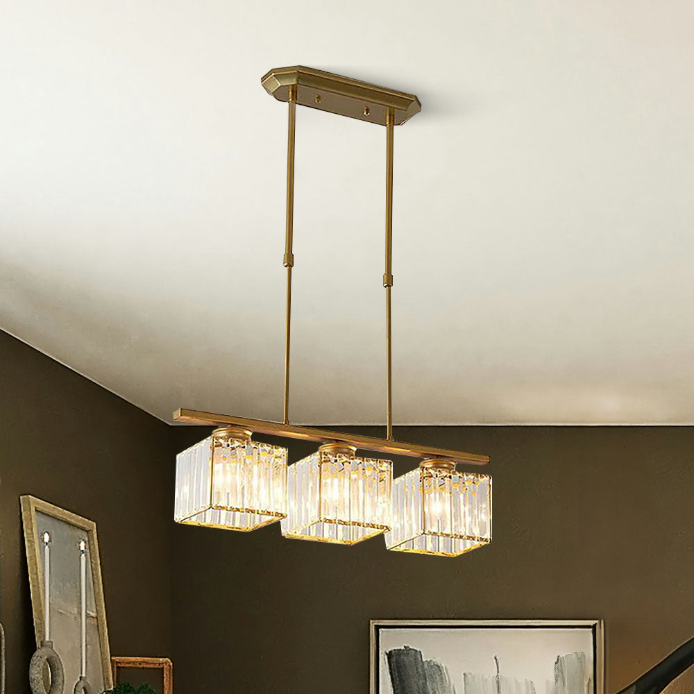 Lampes Suspendues Nordic | Designer à Multi-Têtes en Verre pour Îlot
