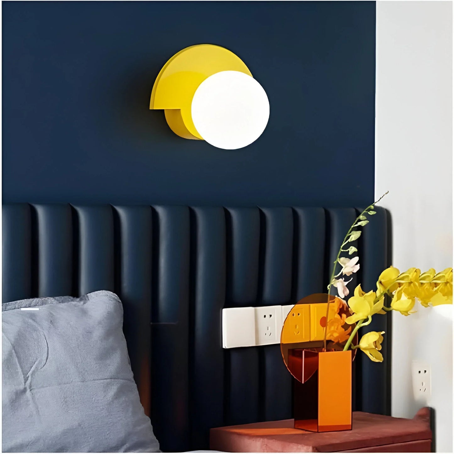 Applique Murale Moderne Demi-Cercle