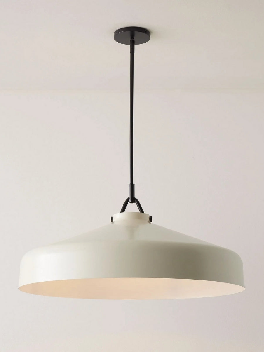 Suspension Nordique Métal Minimaliste Verre Dépoli